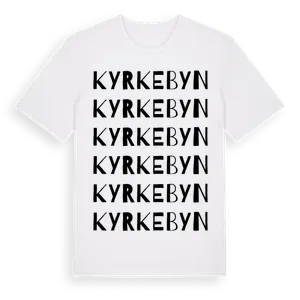 Kyrkebyn ordlek t-shirt – ekologisk bomull t-shirt från Pinshirt