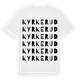 Kyrkerud ordlek t-shirt