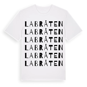 Labråten ordlek t-shirt – ekologisk bomull t-shirt från PinShirt