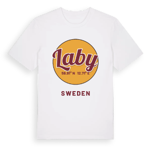 Laby cirkel t-shirt – ekologisk bomull t-shirt från PinShirt