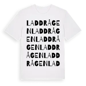 Laddrågen ordlek t-shirt – ekologisk bomull t-shirt från Pinshirt