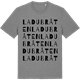 Mid Heather Gray t-shirt med Ladubråten ordlek t-shirt