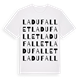 Ladufallet ordlek t-shirt