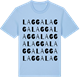 Blue Soul t-shirt med Lagga ordlek t-shirt