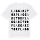 Laggaretorp ordlek t-shirt