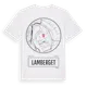 White t-shirt med Lamberget t-shirt