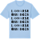 Blue Soul t-shirt med Lammarsrönningen ordlek t-shirt