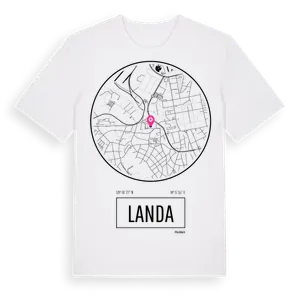 Landa t-shirt – ekologisk bomull t-shirt från Pinshirt