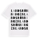 Landsrönningen ordlek t-shirt