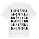 Långåna ordlek t-shirt