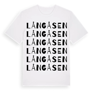 Långåsen ordlek t-shirt – ekologisk bomull t-shirt från PinShirt