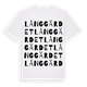 Långgärdet ordlek t-shirt