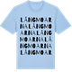 Blue Soul t-shirt med Långmoarna ordlek t-shirt