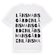 Länsmansgården ordlek t-shirt