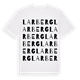Larberg ordlek t-shirt
