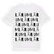 Lärum ordlek t-shirt