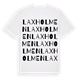 Laxholmen ordlek t-shirt