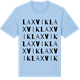 Blue Soul t-shirt med Laxvik ordlek t-shirt