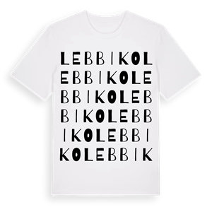 Lebbiko ordlek t-shirt – ekologisk bomull t-shirt från Pinshirt