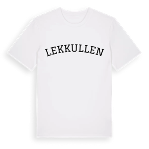 Lekkullen böjd t-shirt – ekologisk bomull t-shirt från PinShirt