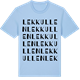 Blue Soul t-shirt med Lekkullen ordlek t-shirt