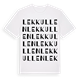 White t-shirt med Lekkullen ordlek t-shirt