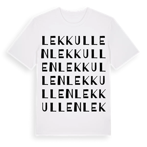Lekkullen ordlek t-shirt – ekologisk bomull t-shirt från PinShirt