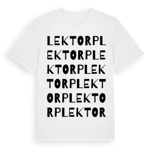 Lektorp ordlek t-shirt – ekologisk bomull t-shirt från Pinshirt