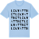 Blue Soul t-shirt med Lekvattnet ordlek t-shirt