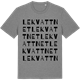 Mid Heather Gray t-shirt med Lekvattnet ordlek t-shirt