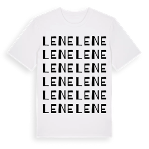 Lene ordlek t-shirt – ekologisk bomull t-shirt från Pinshirt