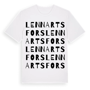 Lennartsfors ordlek t-shirt – ekologisk bomull t-shirt från PinShirt