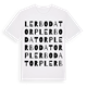 Lerbodatorp ordlek t-shirt