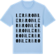 Blue Soul t-shirt med Lerbron ordlek t-shirt