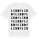 Lerdy ordlek t-shirt