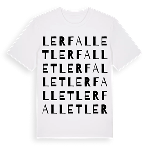 Lerfallet ordlek t-shirt – ekologisk bomull t-shirt från PinShirt