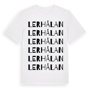 Lerhålan ordlek t-shirt – ekologisk bomull t-shirt från Pinshirt