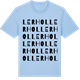 Blue Soul t-shirt med Lerhol ordlek t-shirt
