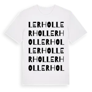 Lerhol ordlek t-shirt – ekologisk bomull t-shirt från Pinshirt