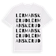 Lermanskerud ordlek t-shirt
