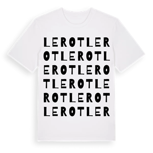 Lerot ordlek t-shirt – ekologisk bomull t-shirt från PinShirt