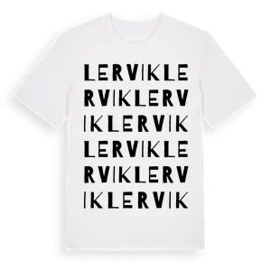 Lervik ordlek t-shirt – ekologisk bomull t-shirt från Pinshirt