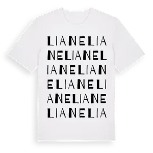 Liane ordlek t-shirt – ekologisk bomull t-shirt från Pinshirt