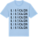 Blue Soul t-shirt med Libäcken ordlek t-shirt