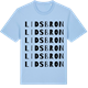 Blue Soul t-shirt med Lidsbron ordlek t-shirt