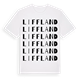 Liffland ordlek t-shirt