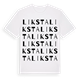 Liksta ordlek t-shirt