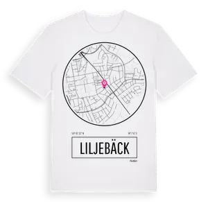 Liljebäck t-shirt – ekologisk bomull t-shirt från Pinshirt