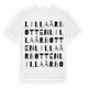 Lilla Årbotten ordlek t-shirt