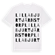 Lilla Bjurtjärnstorp ordlek t-shirt
